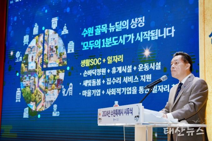 이재준 수원시장, 2024년 신년사 발표
