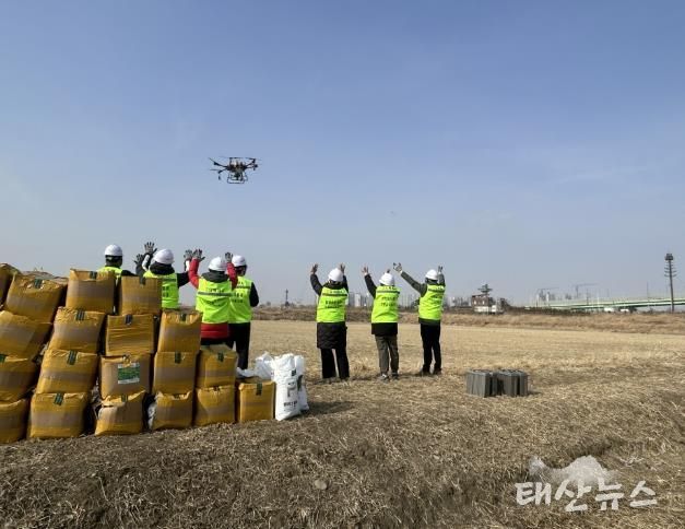 교량 표면 보수현장