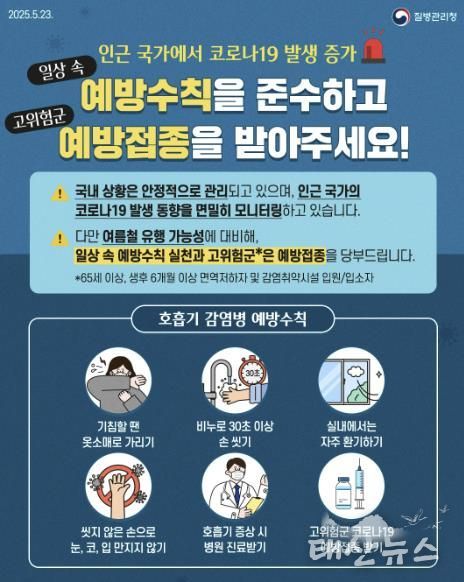 코로나19 예방수칙 포스터