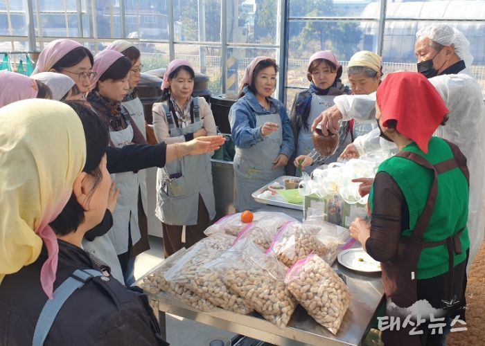 어린이집연합회 농장체험 모습