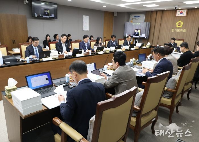 경제노동위원회, 2025년 노동국-킨텍스 행정사무감사 실시