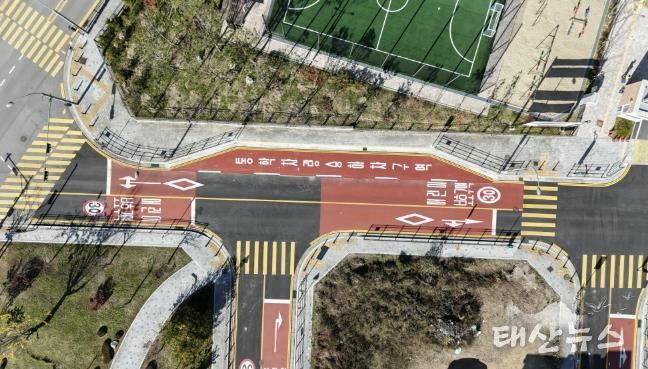 처인초 공사 후