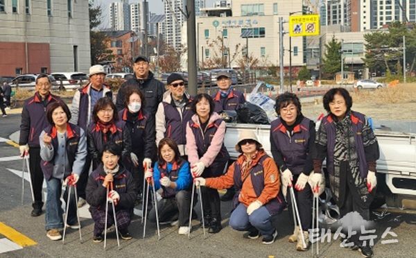고천동통장협의회 가을맞이 환경정화활동 실시
