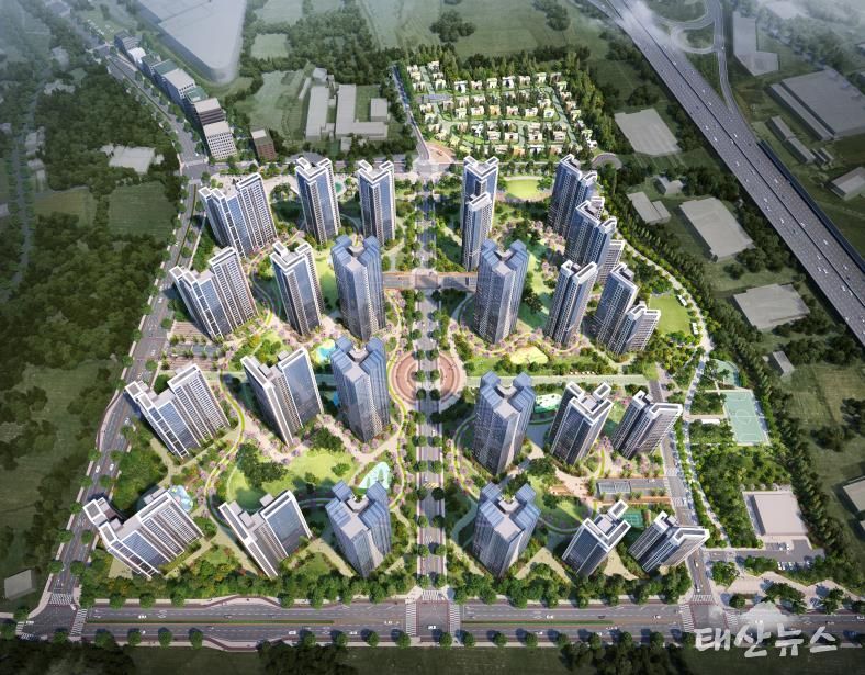 경기도, 안성 공도 진사2지구 도시개발사업 실시계획 인가