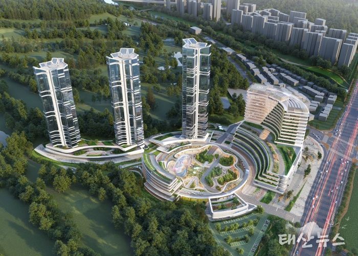 동탄병원 조감도