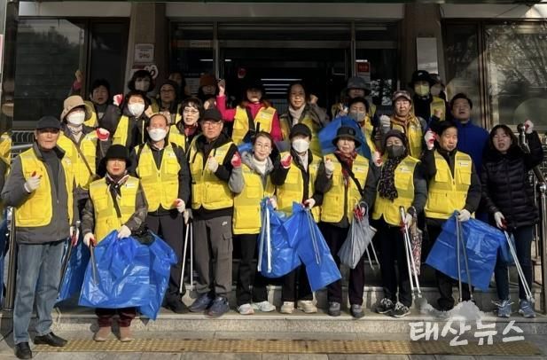 수원시 팔달구 행궁동, 주민과 함께 동계 대비 환경정비 실시