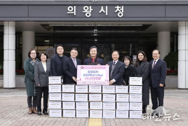 의왕시,‘온마을프로젝트’통해 취약계층 250가구에 김장김치 전달