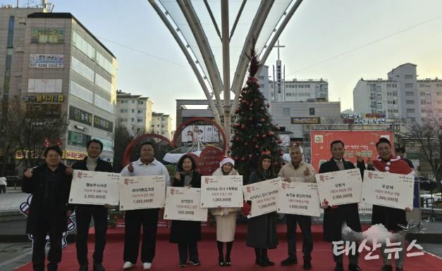 시흥시 능곡동, 따뜻한 연말 위한 ‘산타 데이’ 나눔 행사 진행