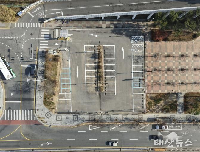 백마역 공영주차장