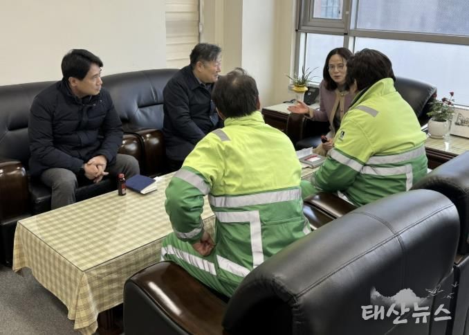 수원시 팔달구 화서1동, 생활폐기물 수거업체·환경관리원 간담회 실시